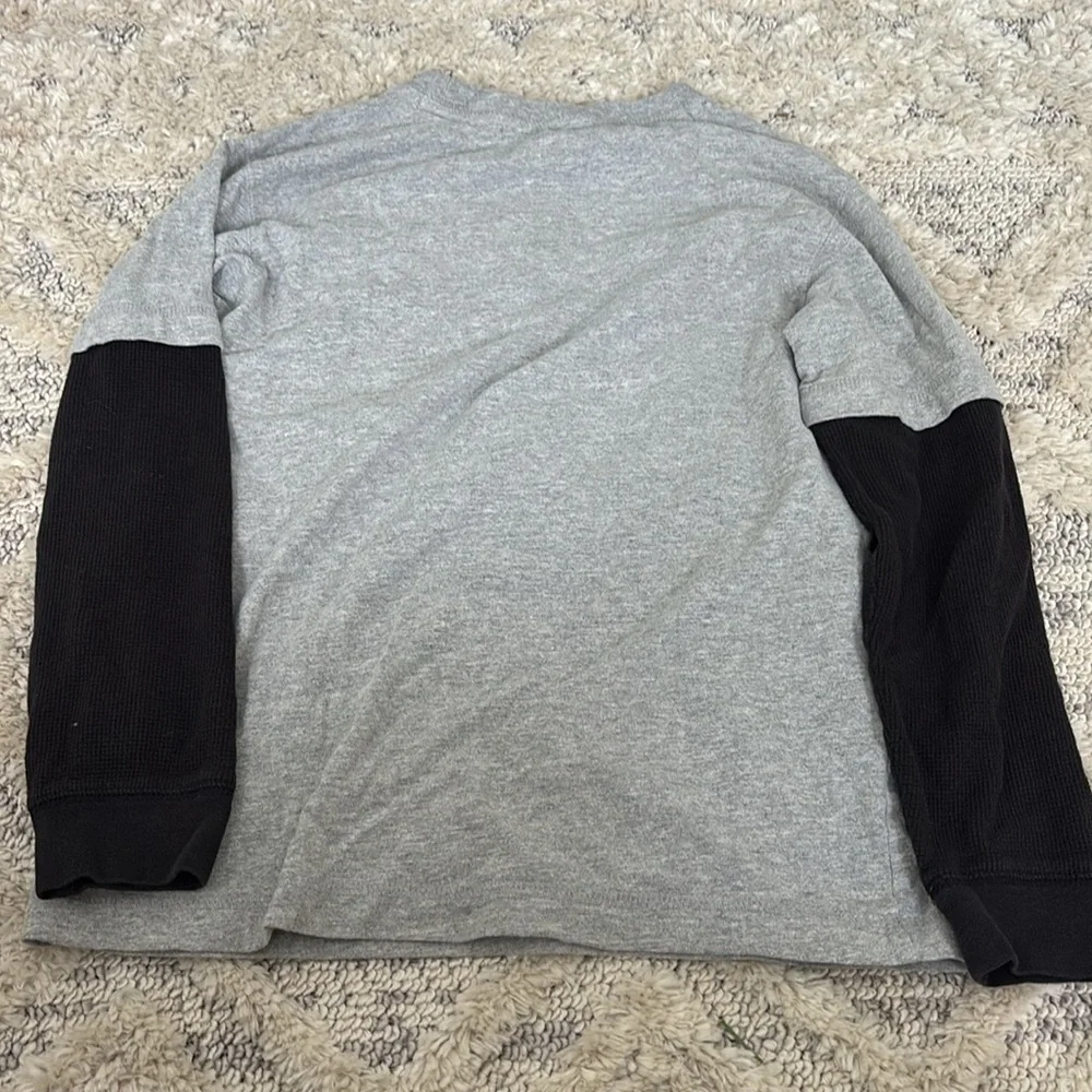 Old Navy Boys Medium Rock City Rebel - NY- Never Stop Rocking Long sleeve shirt